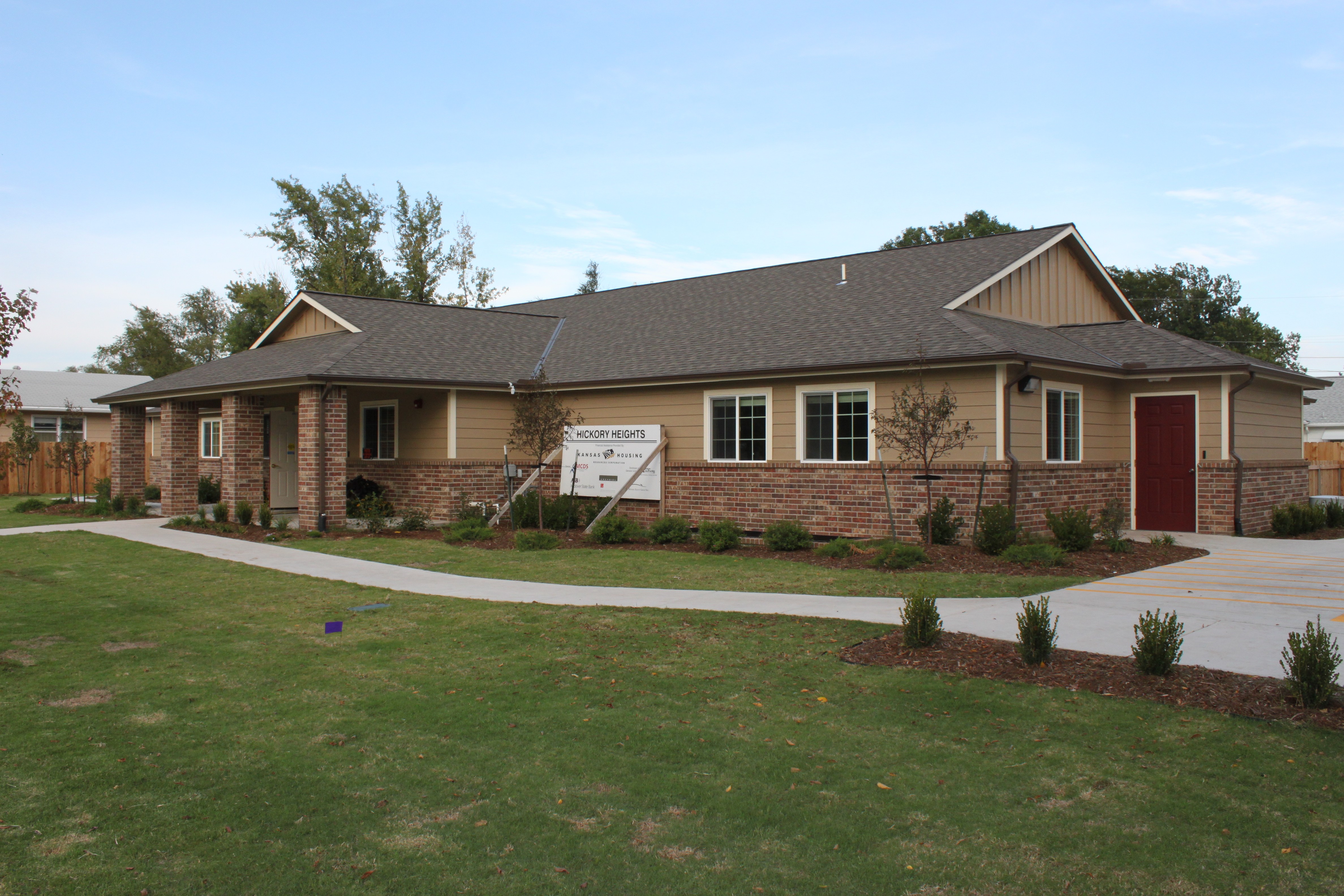 Hickory Heights exterior in McPherson, Kansas